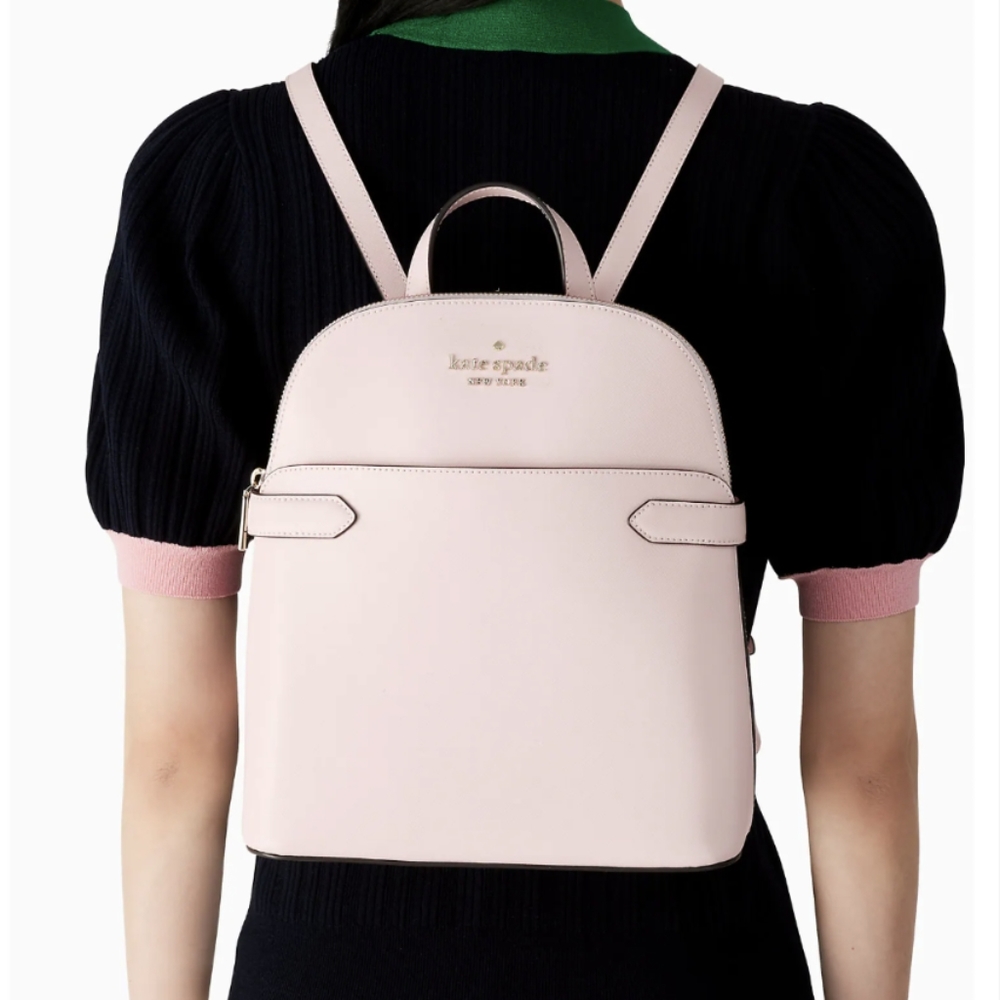 NWT Kate Spade NY Backpack Staci Dome Rosebud Bag Women's - Picture 3 of 5